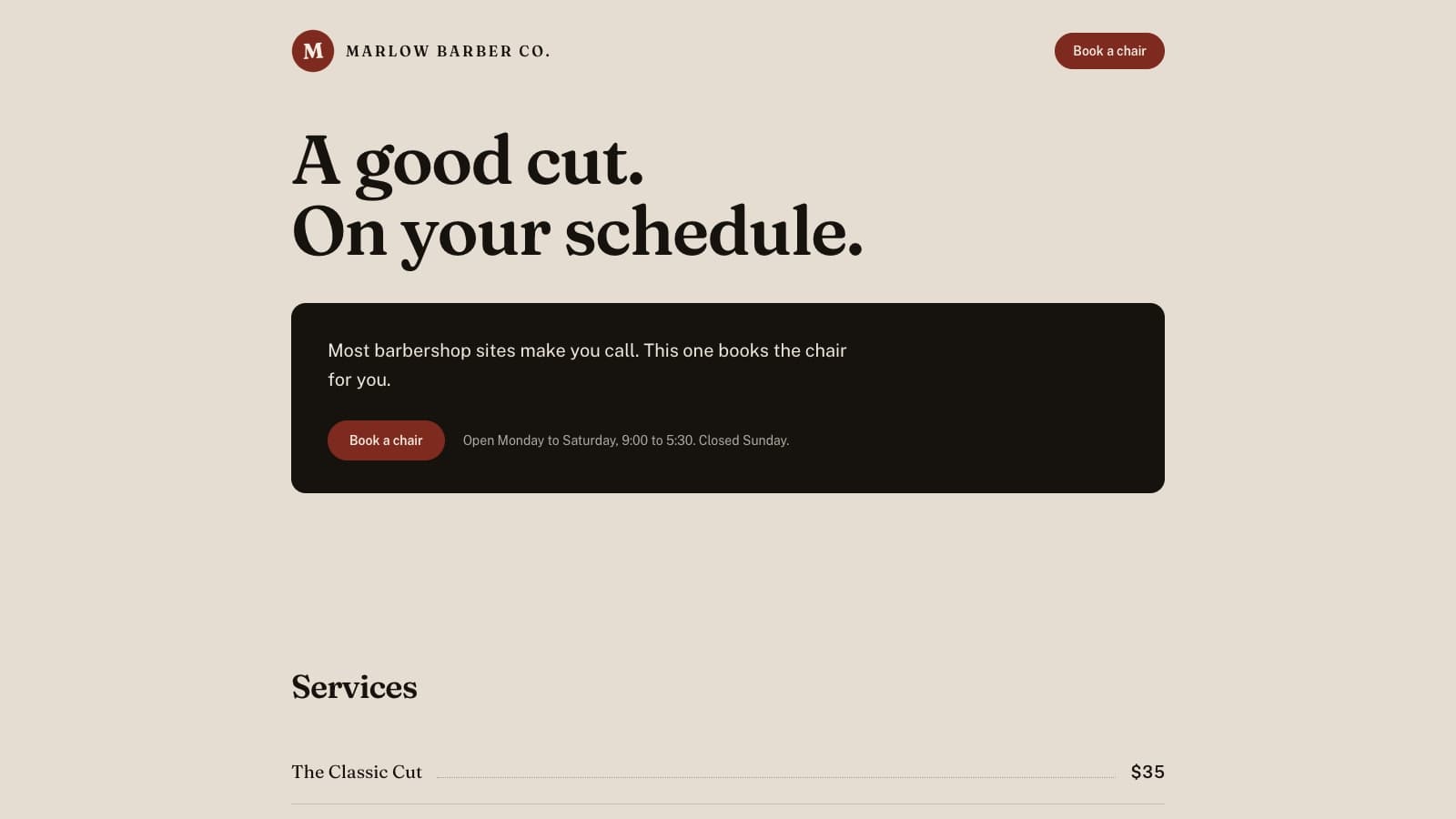 Marlow Barber Co.